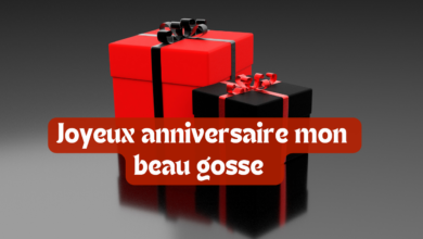 Joyeux anniversaire mon beau gosse