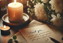 réponses à des condoléances