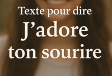 j'adore ton sourire